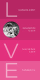 Engagement Announcements - Fuchsia Love