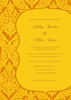 Thai Inspired INVITE - Wedding Flat Card