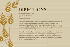 Directions Cards - Golden Grains
