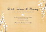 Reception Cards - Japanese Floral