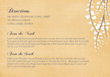 Directions Cards - Japanese Floral