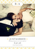 Wedding Announcements - Yellow Floral