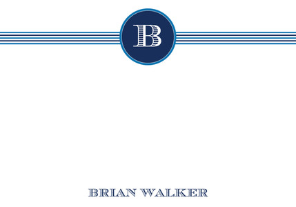 Masculine Monogram
