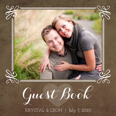 Rustic Wedding Guestbook