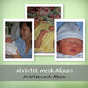 Alvin1st week Album - Baby Photo Book