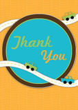 Birthday Party Thank You - Little Roadster Thank You