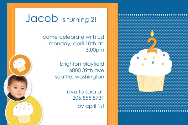 Cool Cupcake - Blue