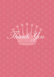 Birthday Party Thank You - Her Royal Pinkness Thank You