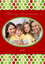 Christmas Cards - Merry Ornaments