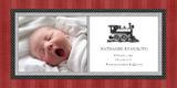 Photo Birth Announcements - Vintage Train