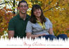 Frosted Pines - Holiday Flat Card