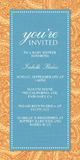 Girls Baby Shower Invitations - Festive Paisley