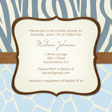 Boys Baby Shower Invitations - Wild One