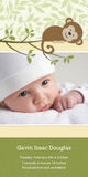 Photo Birth Announcements - Monkey Business