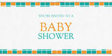 Boys Baby Shower Invitations - Little Trains