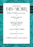 Girls Baby Shower Invitations - Elegant Shower