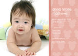 Photo Birth Announcements - Pink Onesie