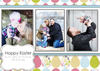 Jarod, Trinity, & Isabella Easter Card - Holiday Flat Card
