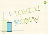 Mother's Day Cards - Stitched With Love