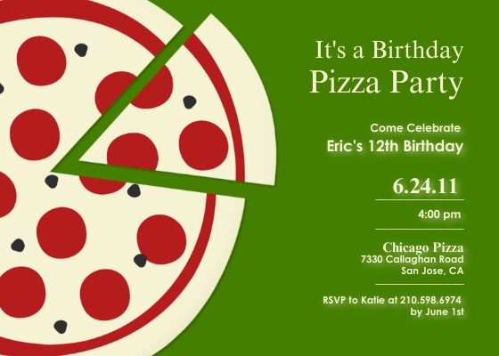 Pizza Party