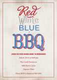 4th of July - Red, White, Blue + BBQ