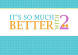 Twins Birth Announcements - Better With 2
