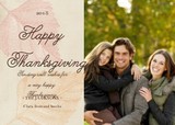 Thanksgiving Cards - Transparent Leaves