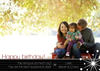 Retro Snowflake - Holiday Flat Card