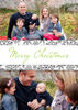 Winter Damask - Holiday Flat Card