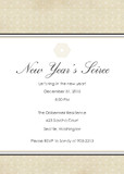 Holiday Party Invitations - Geometric New Year's